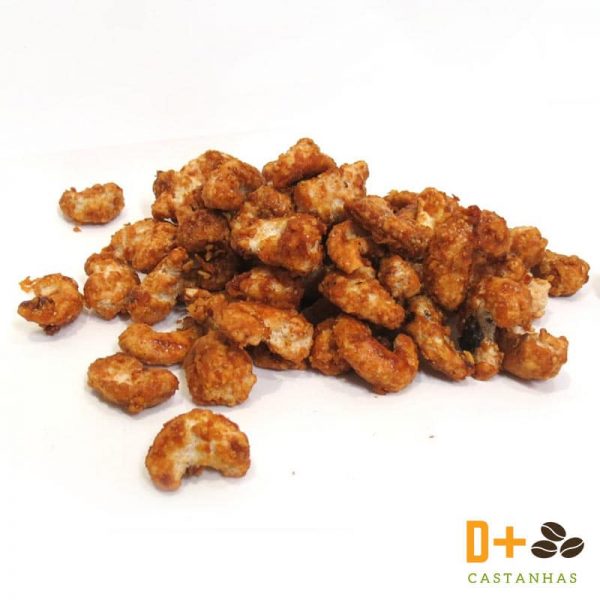 Castanha de Caju Caramelizada com Coco