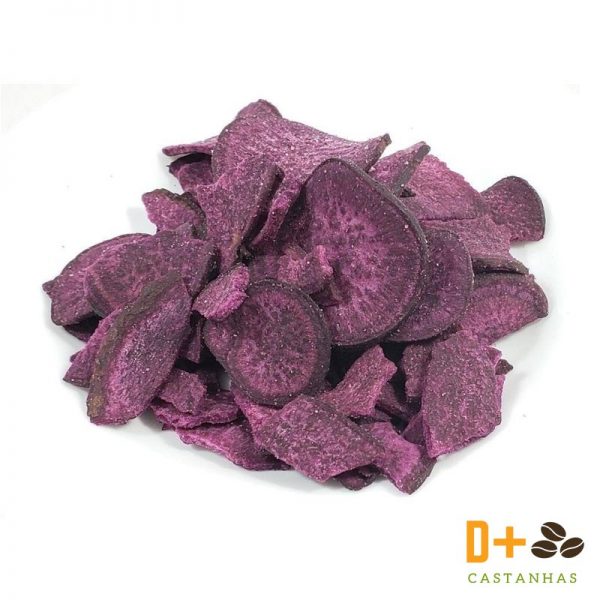 Batata Roxa em Chips